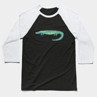 Alligator or Crocodile Baseball T-Shirt